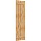 Ekena Millwork Spaced Board-n-Batten Shutters w/Z-Bar, Rough Sawn Western Red Cedar, 23W x 69H, PR RBS06Z23X069RWR - alternate 4